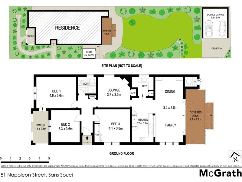 51 Napoleon Street, Sans Souci NSW 2219 Floorplan