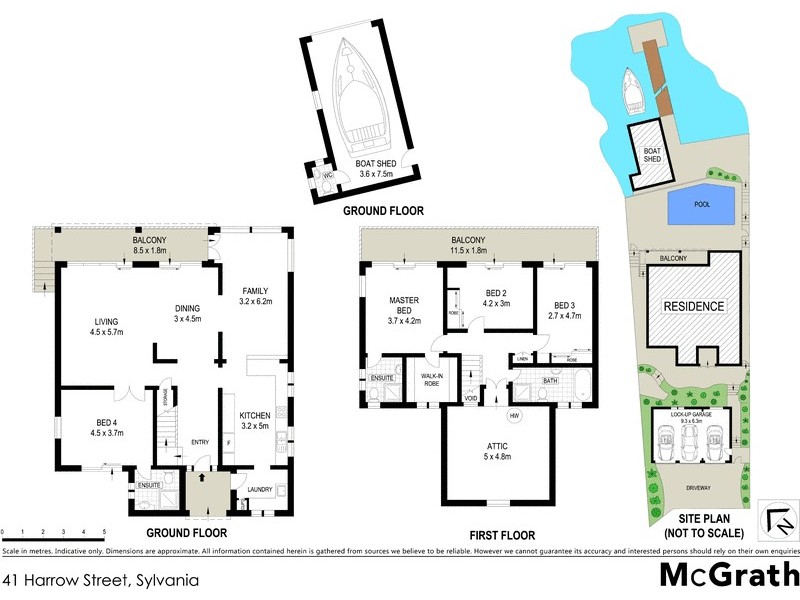 41 Harrow Street, Sylvania NSW 2224 Floorplan