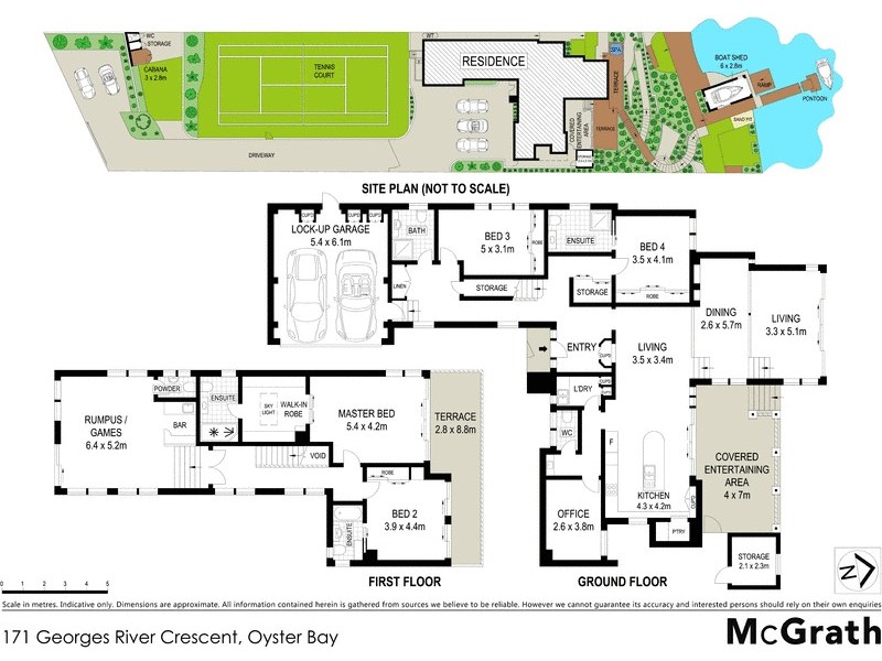 171 Georges River Crescent, Oyster Bay NSW 2225 Floorplan