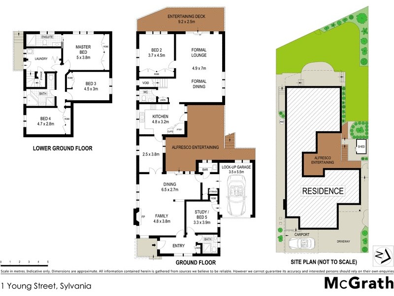 1 Young Street, Sylvania NSW 2224 Floorplan