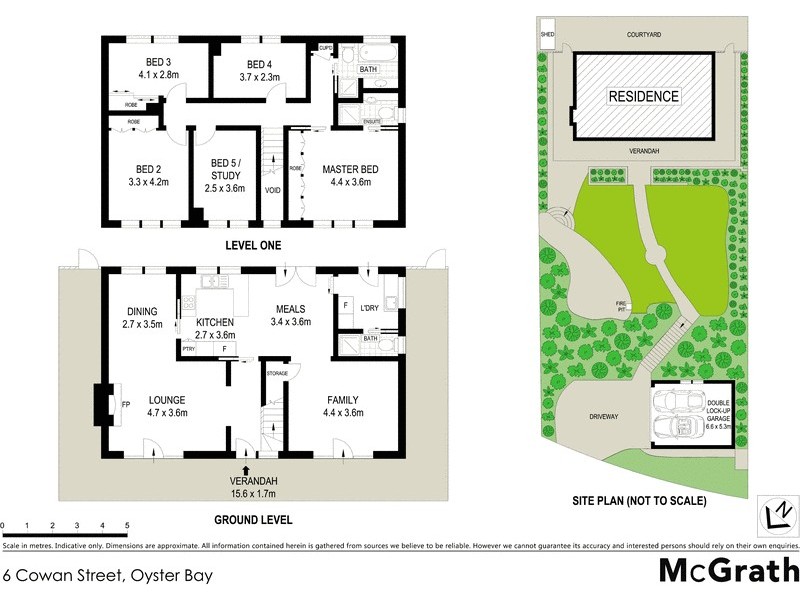 6 Cowan Street, Oyster Bay NSW 2225 Floorplan