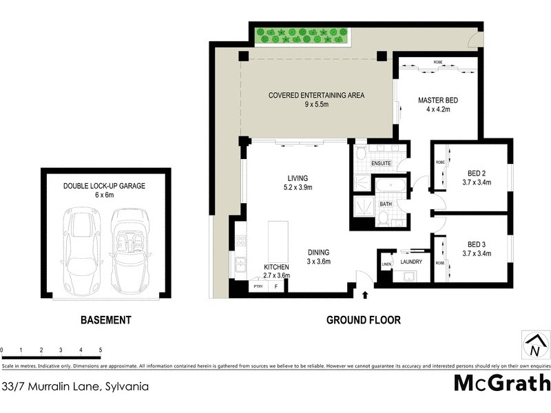33/7 Murralin Lane, Sylvania NSW 2224 Floorplan