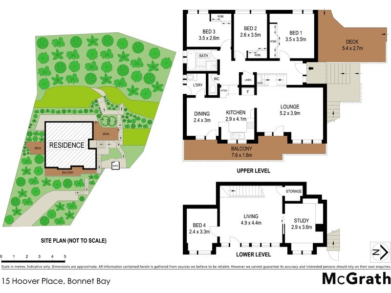 15 Hoover Place, Bonnet Bay NSW 2226 Floorplan
