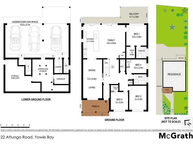 22 Attunga Road, Yowie Bay NSW 2228 Floorplan
