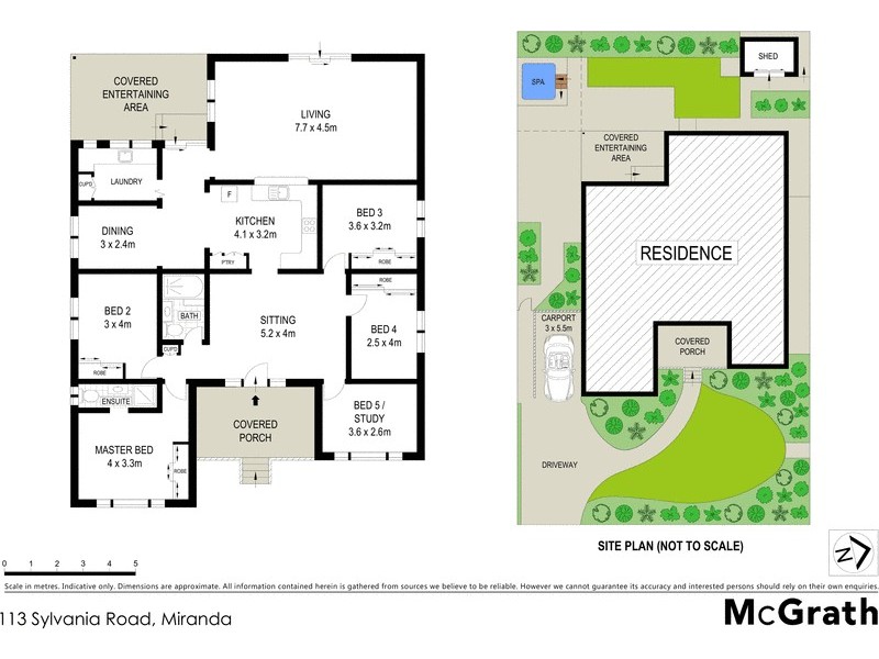 113 Sylvania Road, Miranda NSW 2228 Floorplan