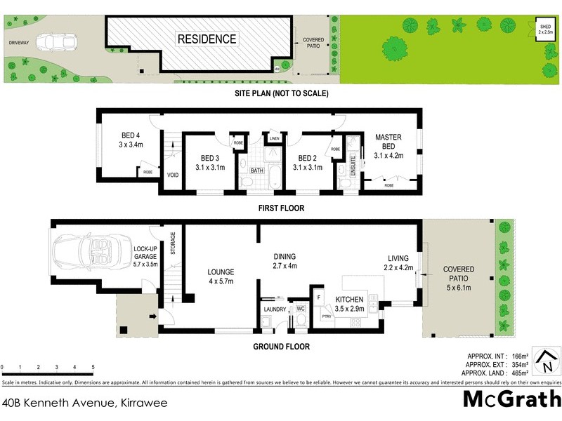 40B Kenneth Avenue, Kirrawee NSW 2232 Floorplan