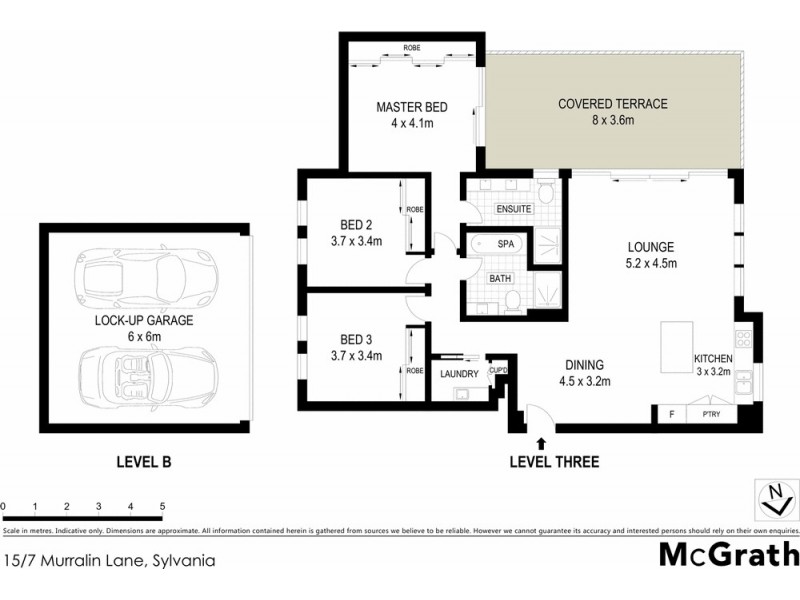 15/7 Murralin Lane, Sylvania NSW 2224 Floorplan