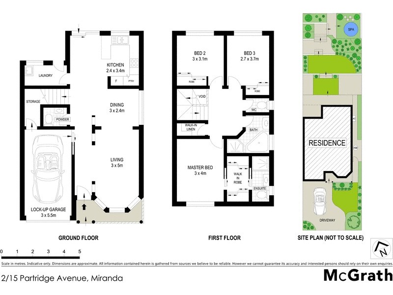 2/15 Partridge Avenue, Miranda NSW 2228 Floorplan