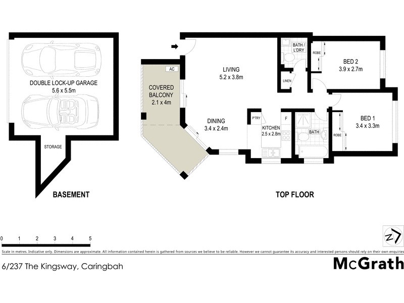 6/237 The Kingsway, Caringbah NSW 2229 Floorplan