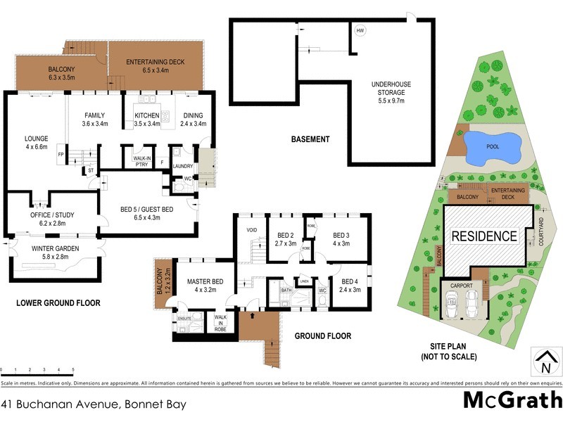 41 Buchanan Avenue, Bonnet Bay NSW 2226 Floorplan