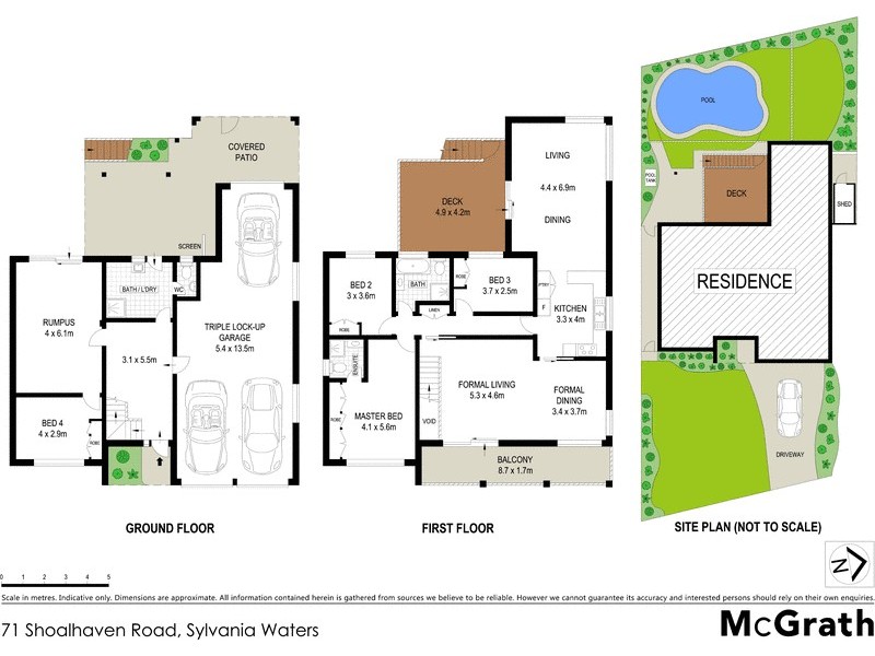 71 Shoalhaven Road, Sylvania Waters NSW 2224 Floorplan