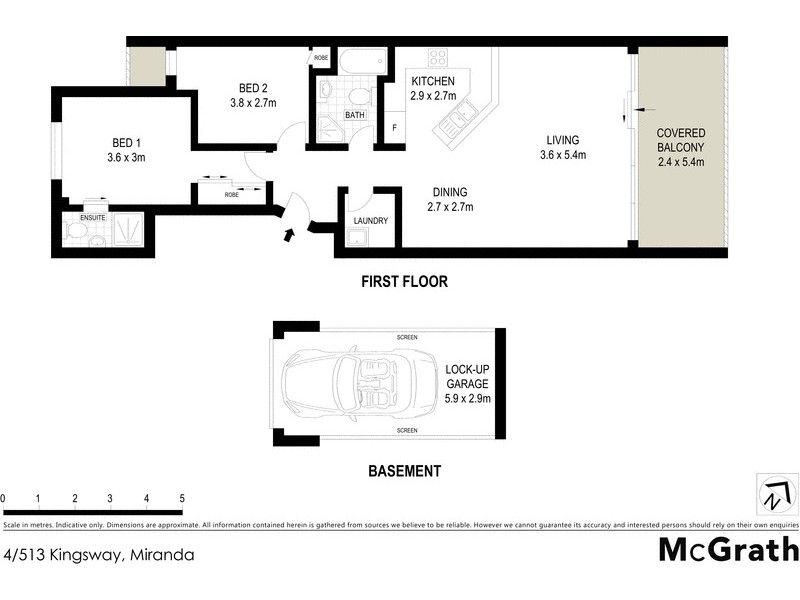 4/513 Kingsway, Miranda NSW 2228 Floorplan