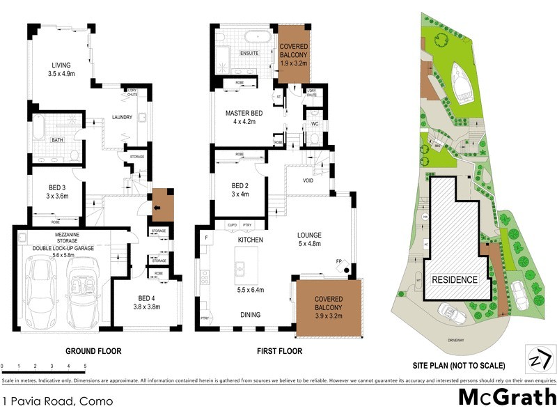 1 Pavia Road, Como NSW 2226 Floorplan