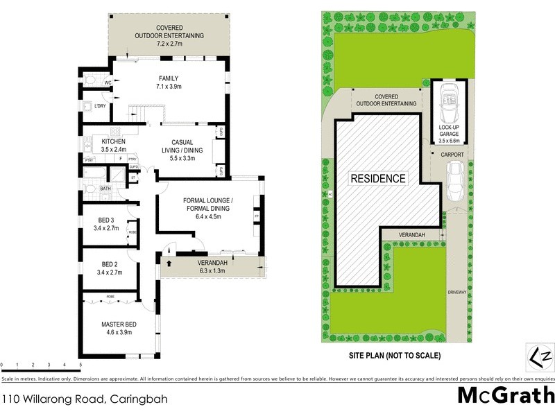 110 Willarong Road, Caringbah NSW 2229 Floorplan