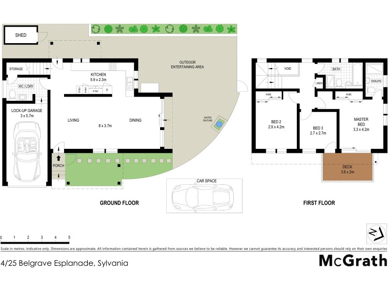 4/25 Belgrave Esplanade, Sylvania NSW 2224 Floorplan