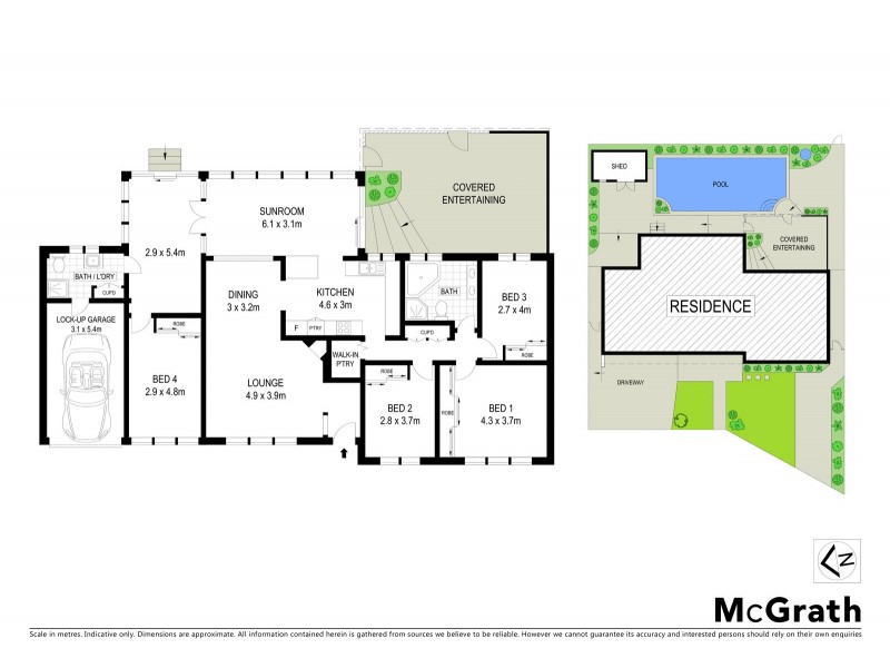6 Tomah Place, Sylvania NSW 2224 Floorplan