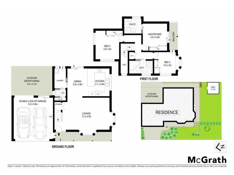 2/12B Harley Street, Sylvania NSW 2224 Floorplan