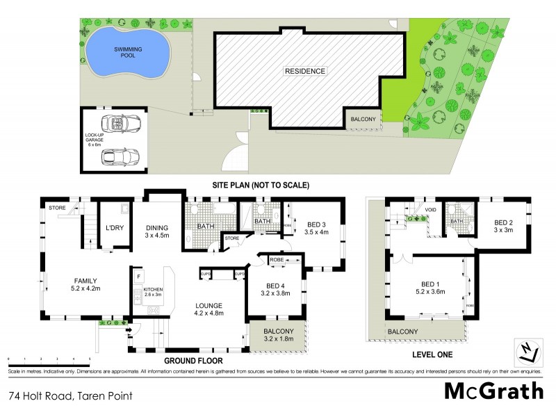 74 Holt Road, Taren Point NSW 2229 Floorplan