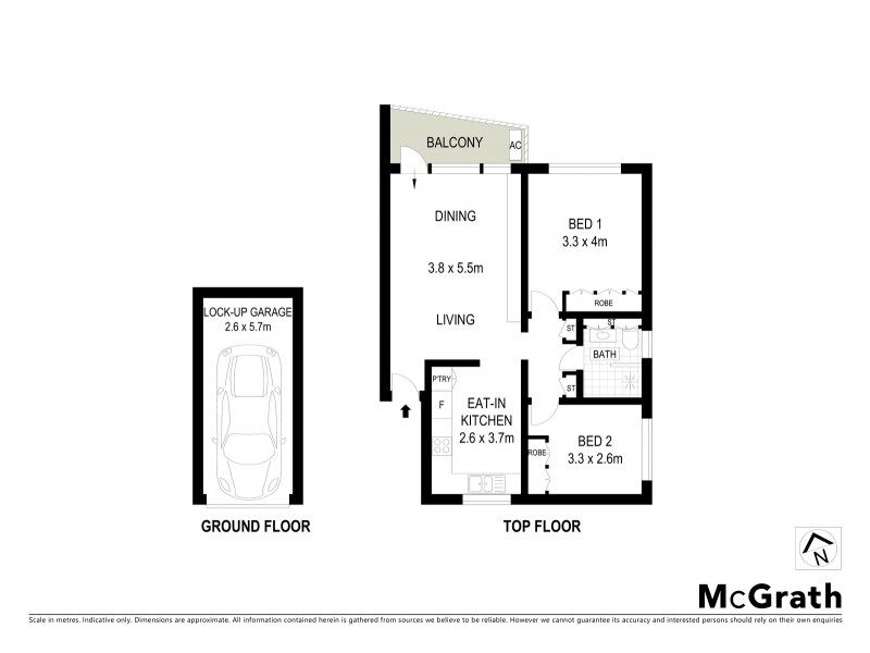 10/110 Kingsway, Woolooware NSW 2230 Floorplan