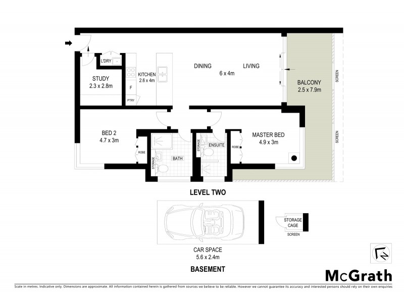 22/7 Wollongong Road, Arncliffe NSW 2205 Floorplan