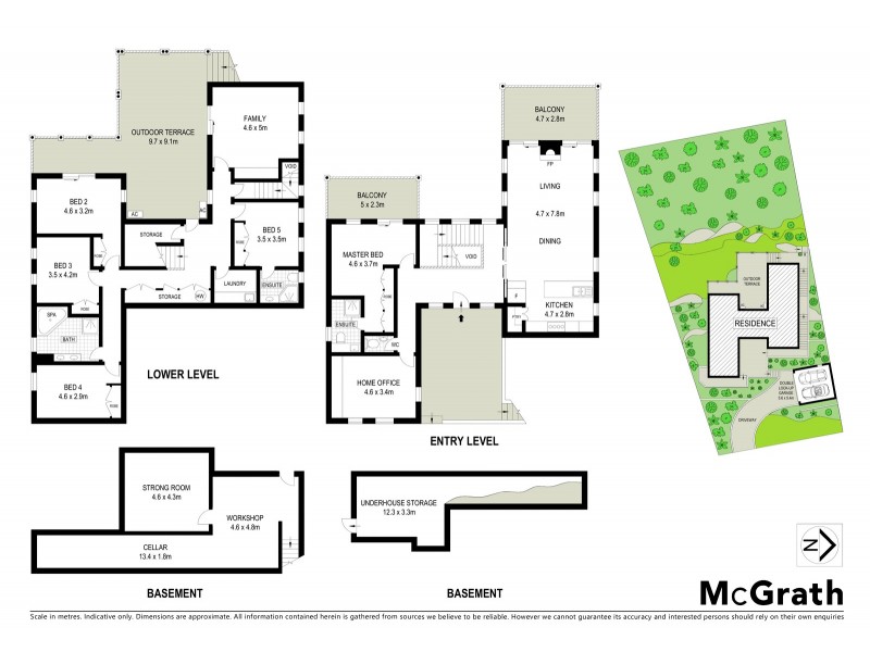 40 Lincoln Crescent, Bonnet Bay NSW 2226 Floorplan