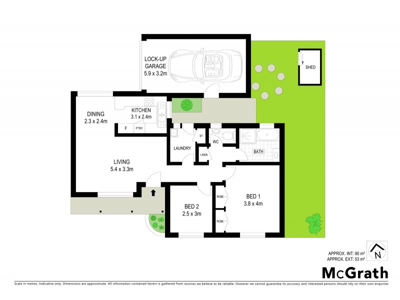 4/441 President Avenue, Kirrawee NSW 2232 Floorplan