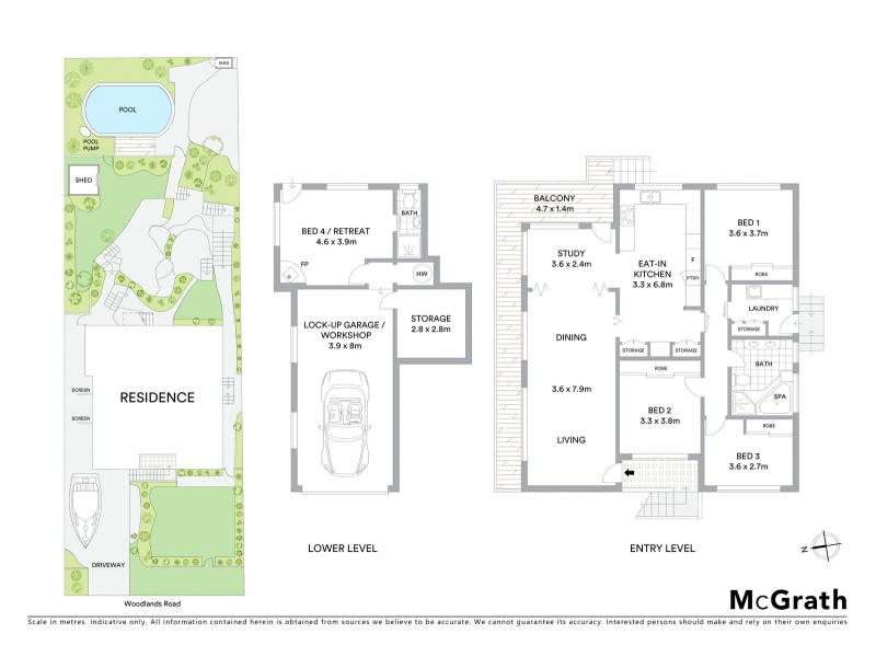 106 Woodlands Road, Taren Point NSW 2229 Floorplan
