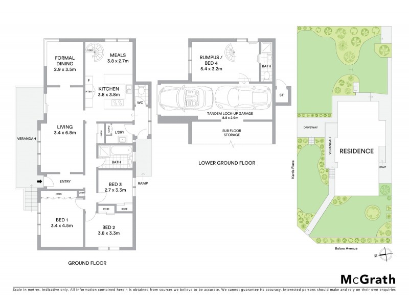 6 Bolaro Avenue, Gymea NSW 2227 Floorplan