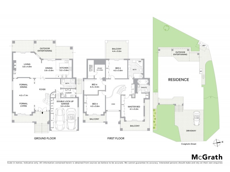 71 Craigholm Street, Sylvania NSW 2224 Floorplan