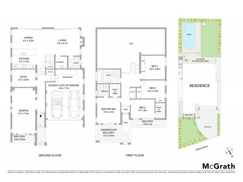 10 Clifford Road, Miranda NSW 2228 Floorplan