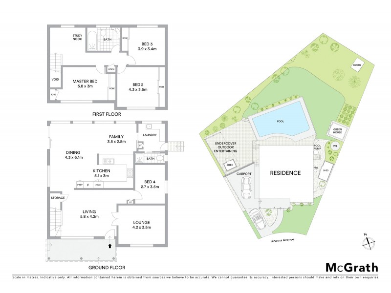 2 Birunna Avenue, Gymea NSW 2227 Floorplan