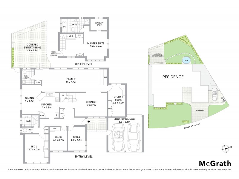9 Clarence Crescent, Sylvania Waters NSW 2224 Floorplan