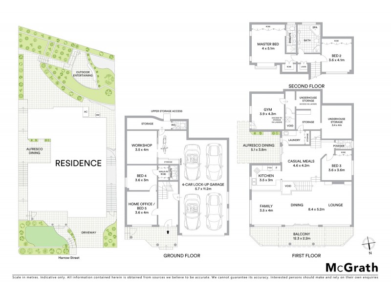 42 Harrow Street, Sylvania NSW 2224 Floorplan