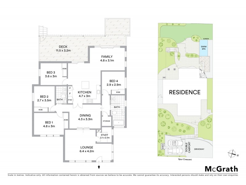 46 Spur Crescent, Loftus NSW 2232 Floorplan