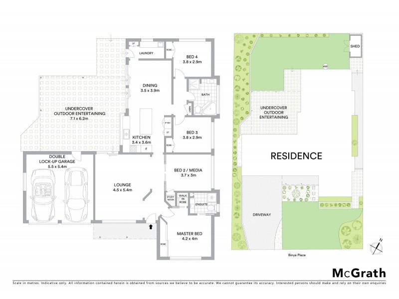 9 Binya Place, Como NSW 2226 Floorplan