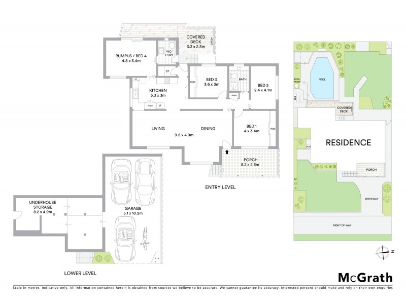 16 Inelgah Road, Como NSW 2226 Floorplan
