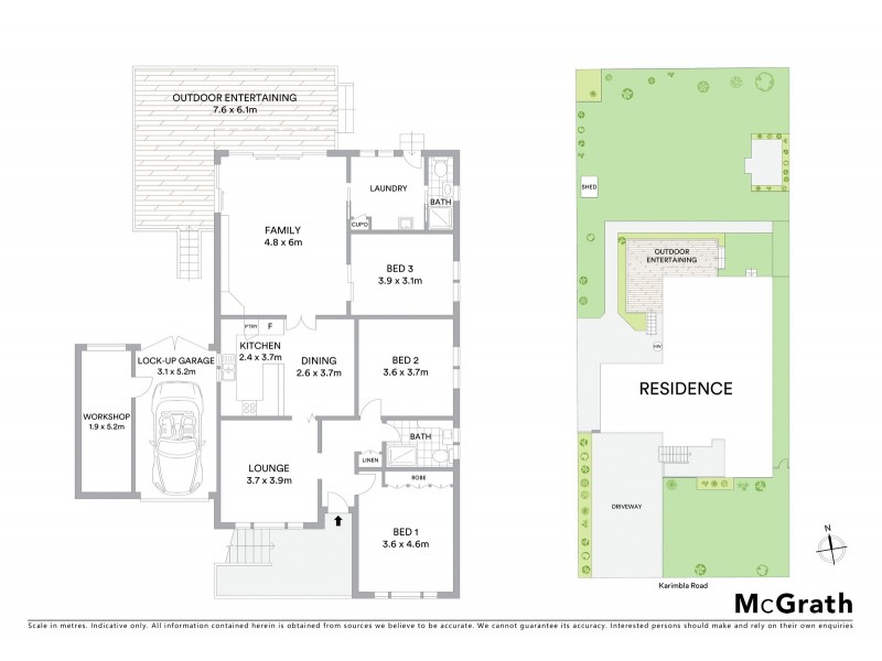 155 Karimbla Road, Miranda NSW 2228 Floorplan