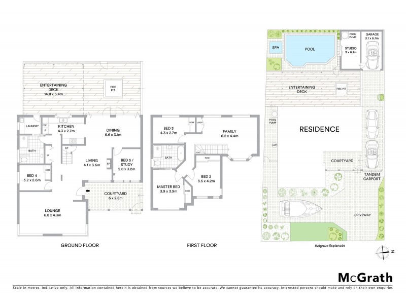 185 Belgrave Esplanade, Sylvania Waters NSW 2224 Floorplan