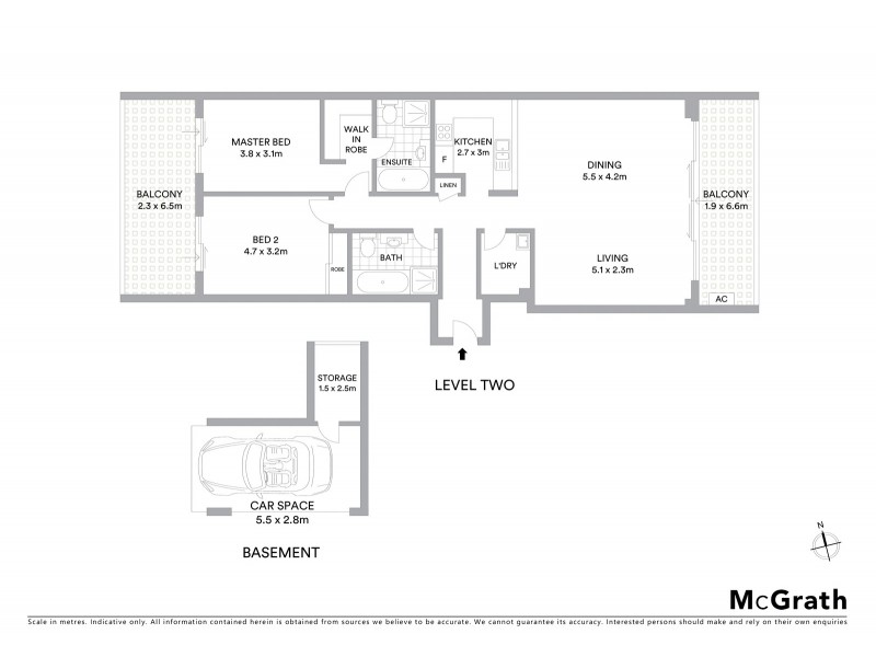 16/8 Wandella Road, Miranda NSW 2228 Floorplan