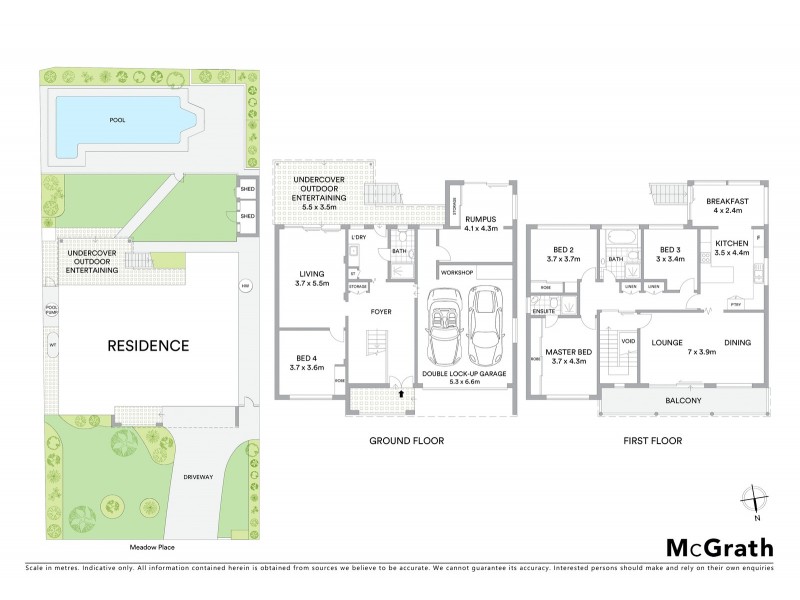 10 Meadow Place, Miranda NSW 2228 Floorplan