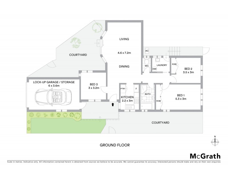 3/440 Port Hacking Road, Caringbah NSW 2229 Floorplan