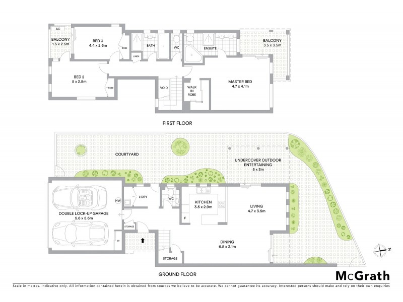 1/8 Madeira Street, Sylvania NSW 2224 Floorplan