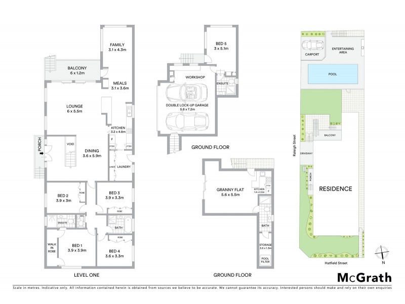 23 Hatfield Street, Blakehurst NSW 2221 Floorplan