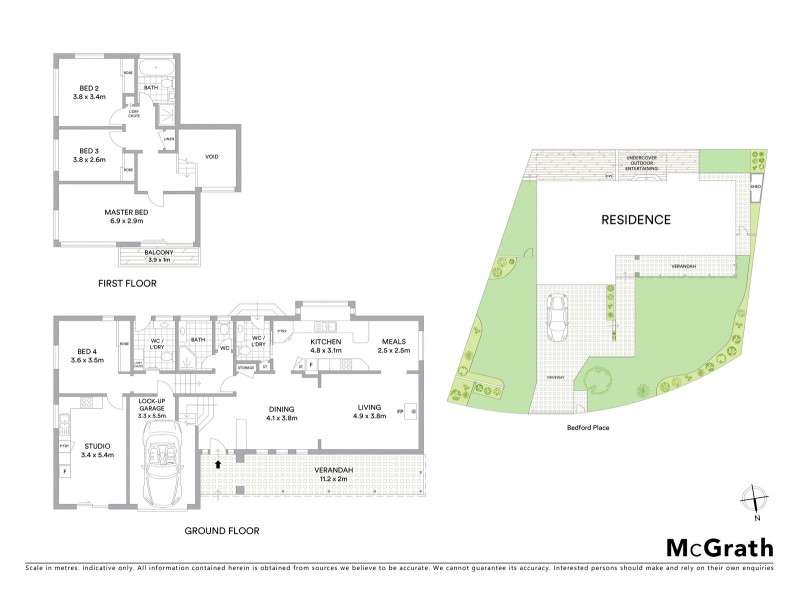 4 Bedford Place, Sylvania NSW 2224 Floorplan