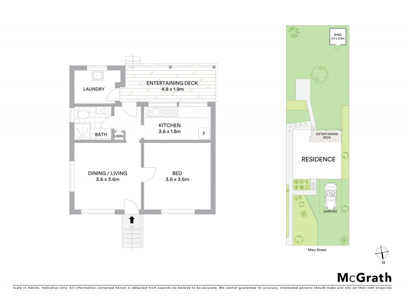 8 Mary Street, Jannali NSW 2226 Floorplan