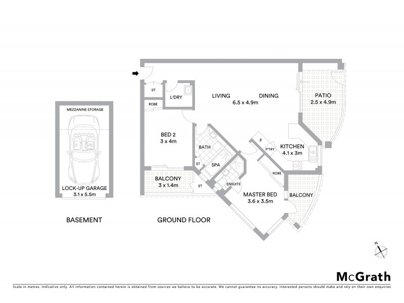 3/30 Kurnell Road, Cronulla NSW 2230 Floorplan