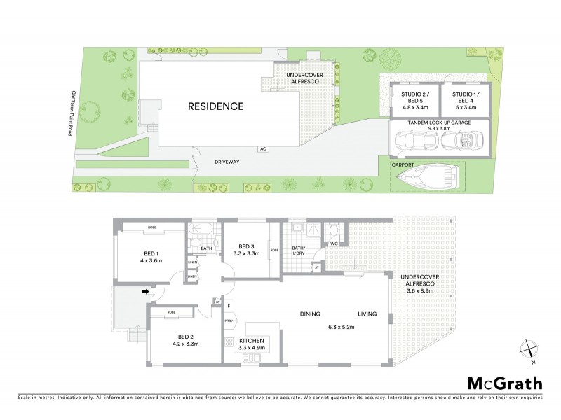69 Old Taren Point Road, Taren Point NSW 2229 Floorplan