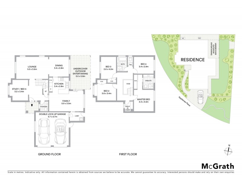 6 Appletree Place, Menai NSW 2234 Floorplan