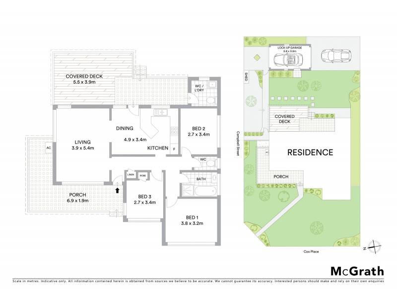 2 Cox Place, Gymea NSW 2227 Floorplan