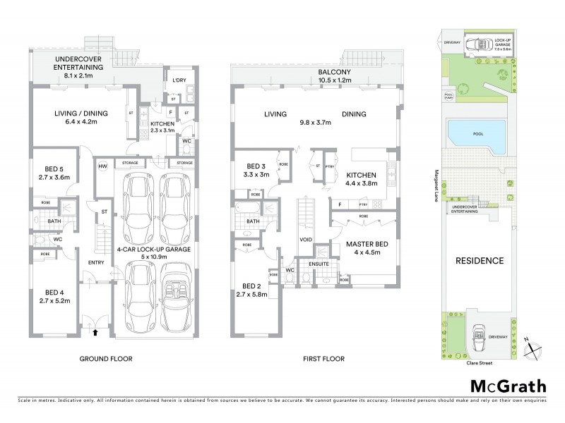 11 Clare Street, Sylvania NSW 2224 Floorplan